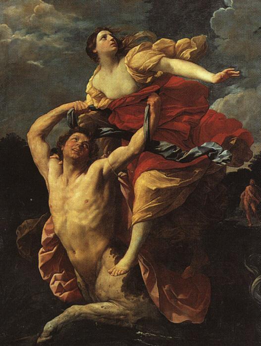 Guido Reni Deianeira Abducted by the Centaur Nessus Sweden oil painting art